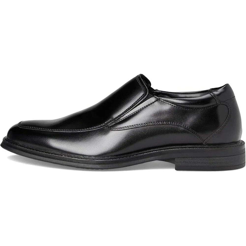 Dockers Lawton 90-36974 Loafers Men's US 10.5 Black Leather Dress Shoes ZAP568